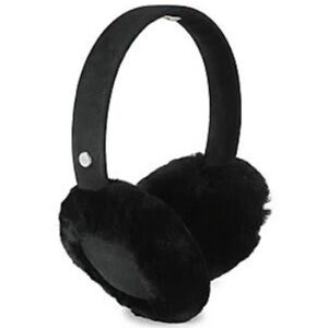 UGG Black Shearling Earmuffs